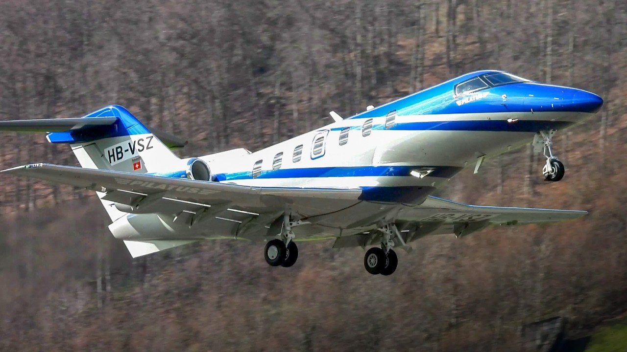Buochs Airport Takeoffs and Landings | General Aviation Switzerland