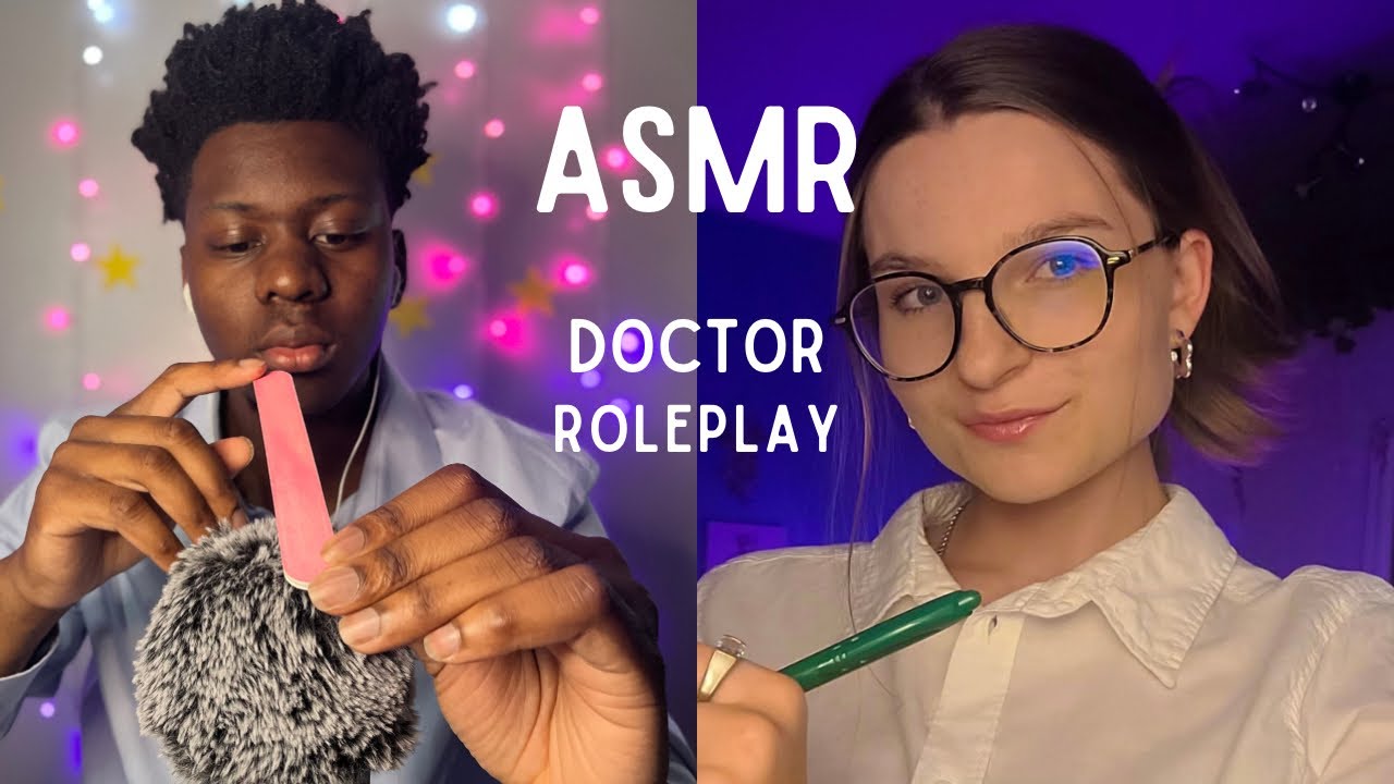 ASMR Relaxing Doctor Check Up (Roleplay)