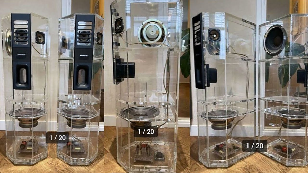 Bose 701 Plexiglas, extremely rare