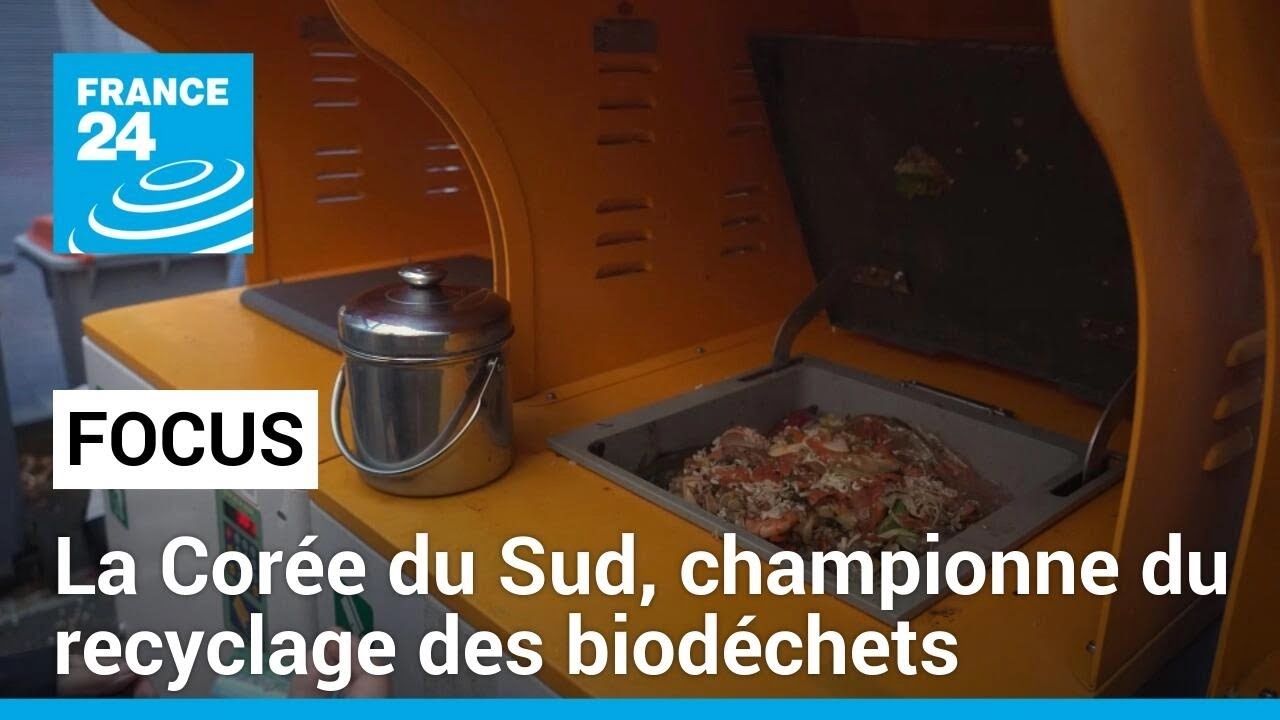 La Corée du Sud, championne du recyclage des biodéchets • FRANCE 24