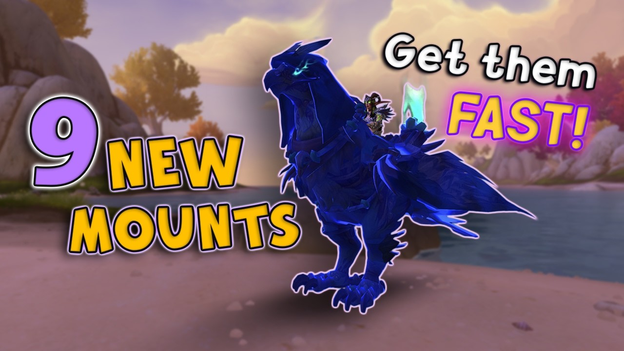 All the NEW Mounts in 12.0.5 & How to Get Them!