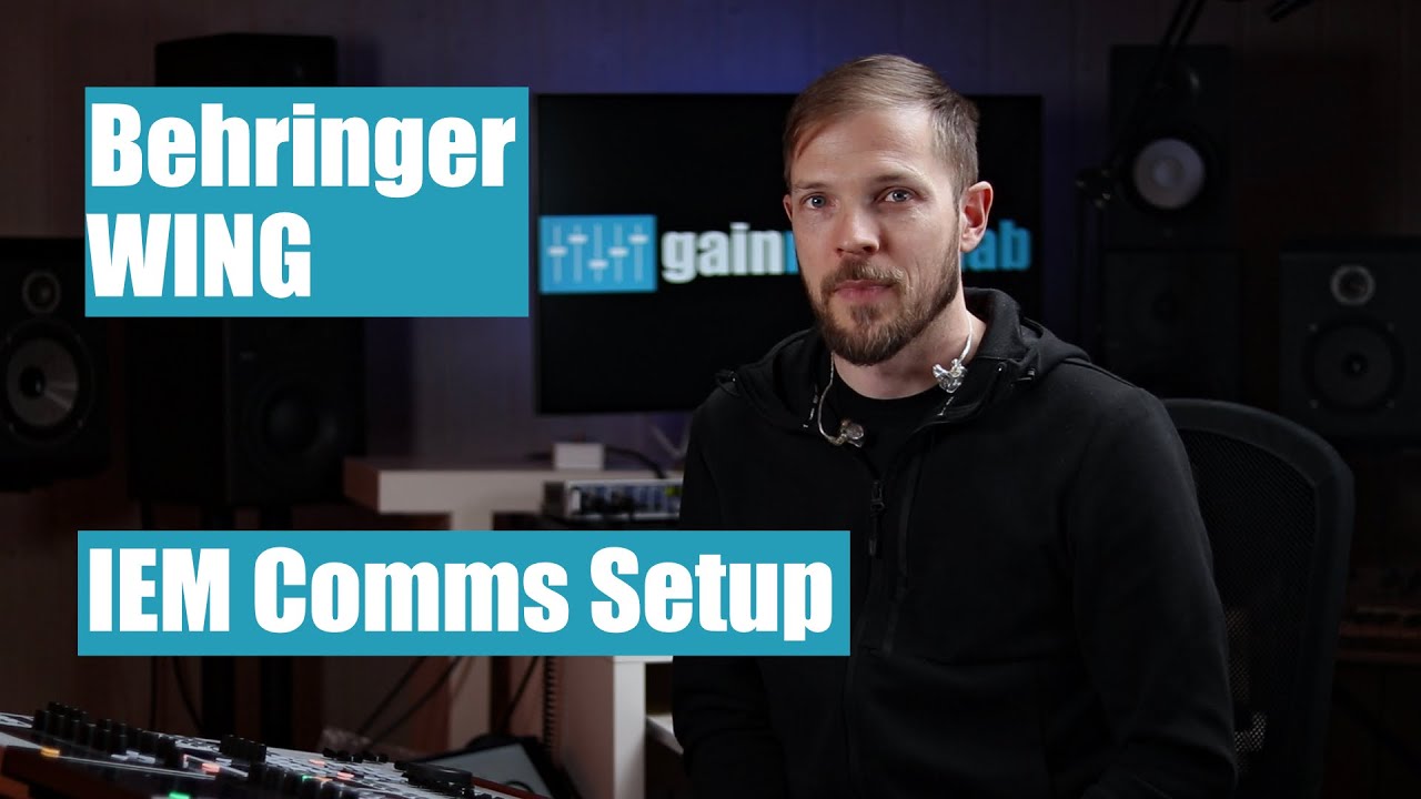Behringer Wing IEM Setup - How to Add Communication Channels to Your Solo Bus on Behringer WING