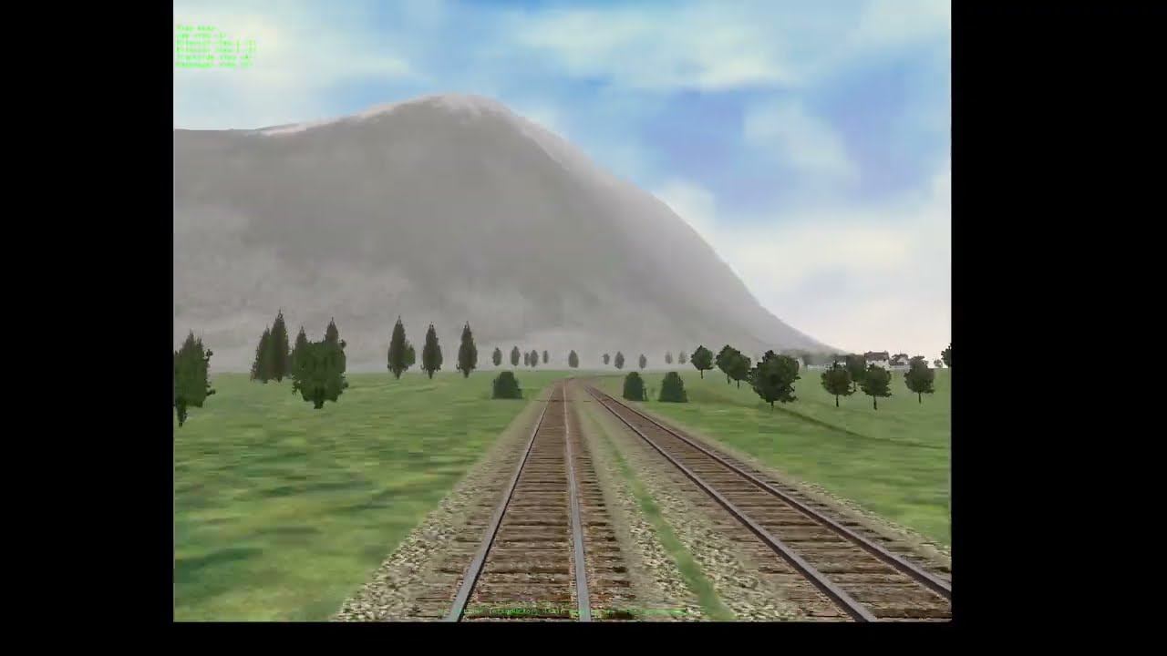 Microsoft Train Simulator: Innsbruck-St. Anton (St. Anton to Innsbruck) Timelapse
