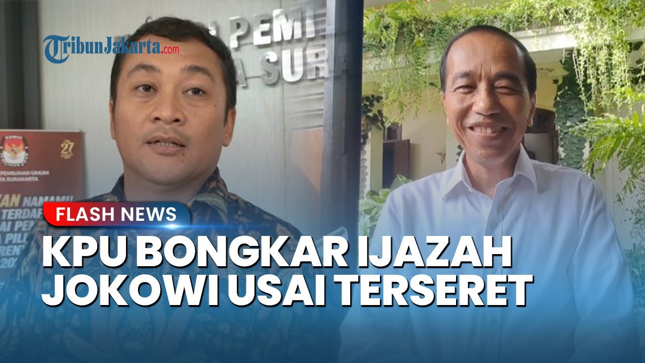 TERSERET KASUS IJAZAH JOKOWI! KPU Solo Siap Buka Data Asli dalam Sidang Gugatan di PN Surakarta