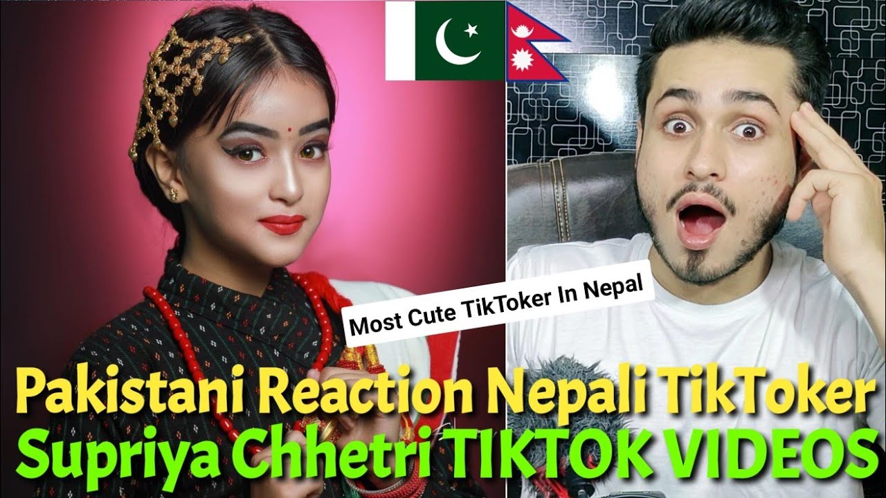 Pakistani Reaction on Nepal | Supriya Chhetri New TIKTOK VIDEOS | Nepali TikToker | Rk ReActions