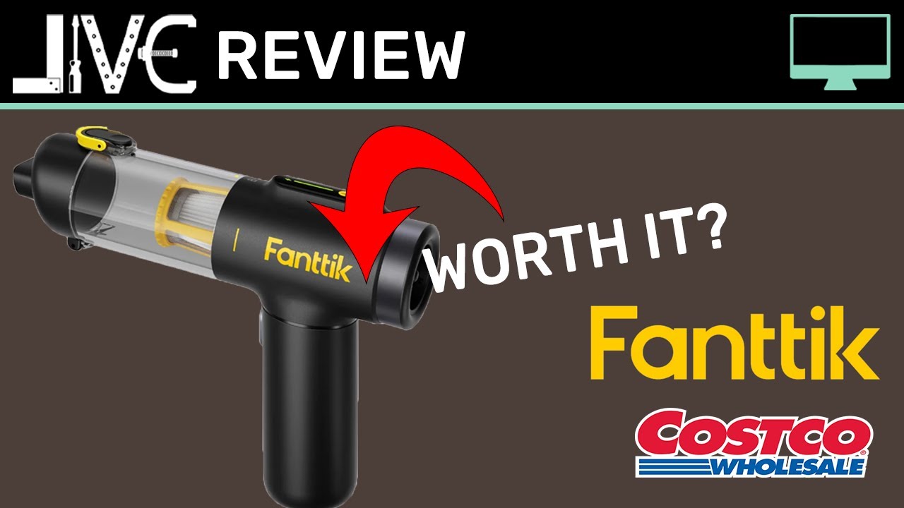 Обзор беспроводного автомобильного пылесоса Costco Fanttik X200 Mix | Протестировано 4 в 1!