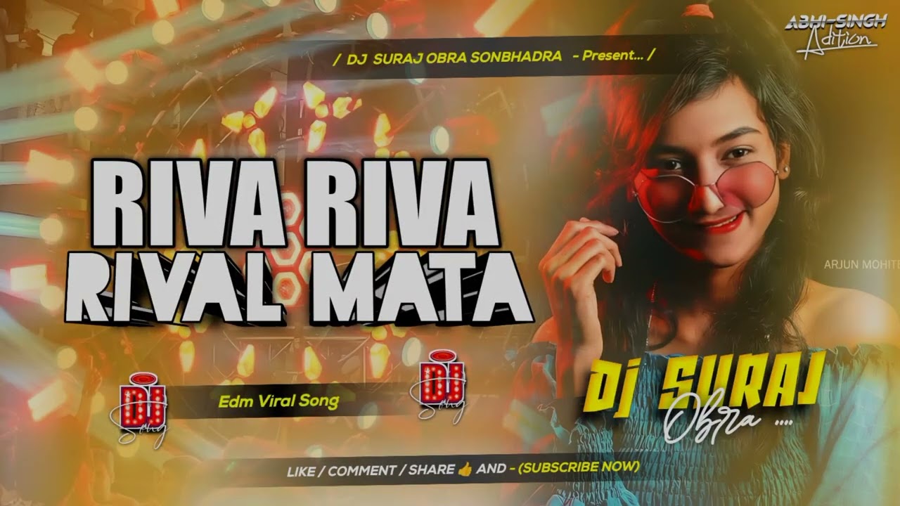Riva Riva || Instagram Viral Song Full Edm 2025 Remix || Dj Suraj Obra || Hindi Dj Song || Hard Mix