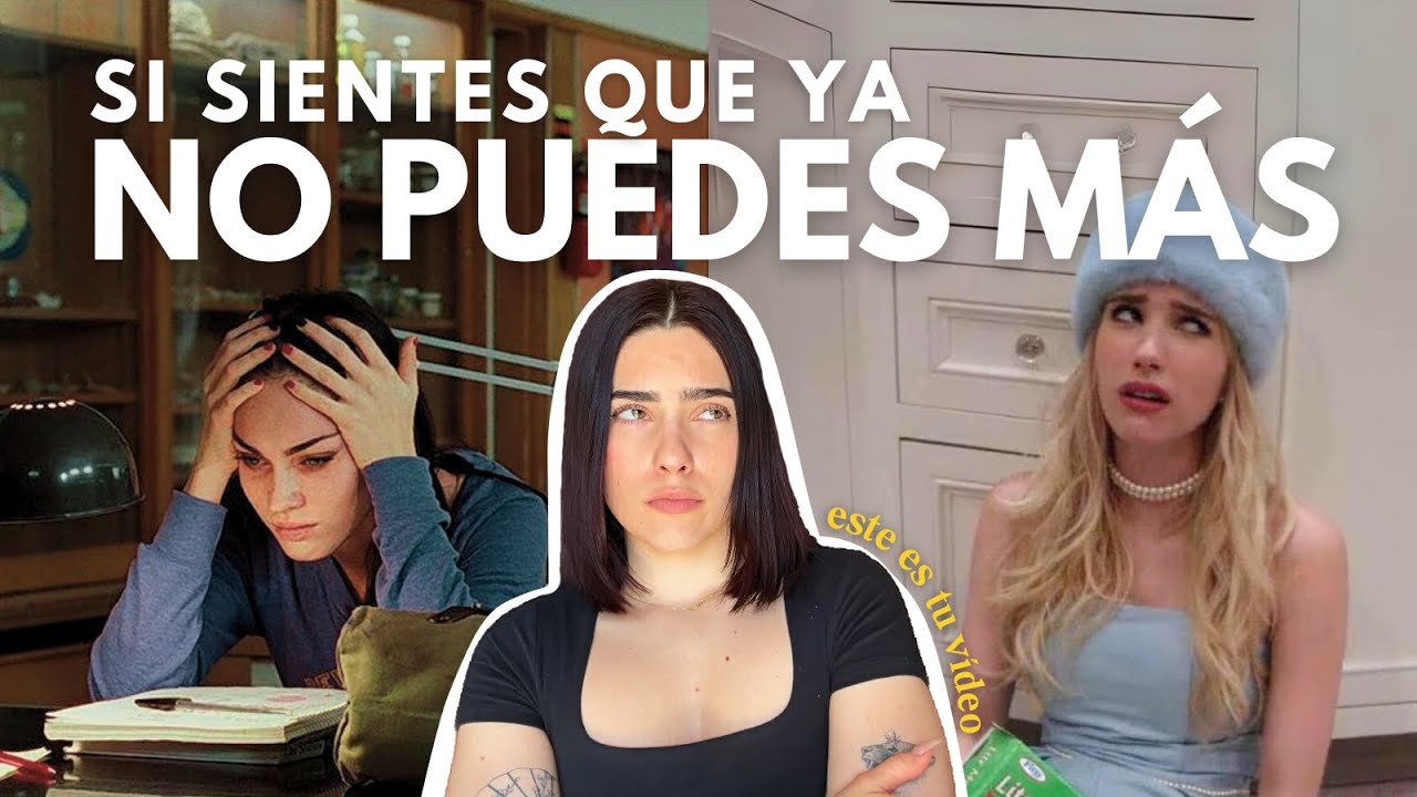 Si SIENTES que YA NO PUEDES MÁS (tienes que ver este vídeo): EXPECTATIVAS + FUTURO + DOLOR