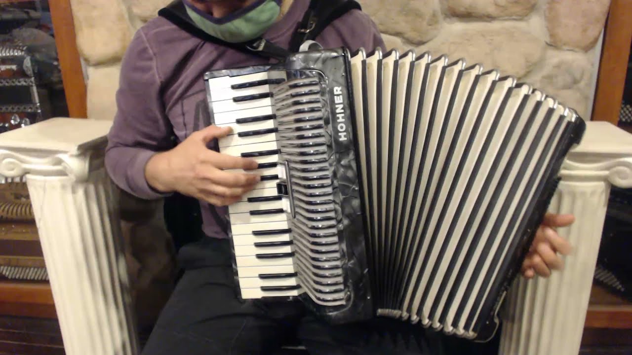 4774 - Slate Hohner Arietta IM Piano Accordion MM 34 72 $799