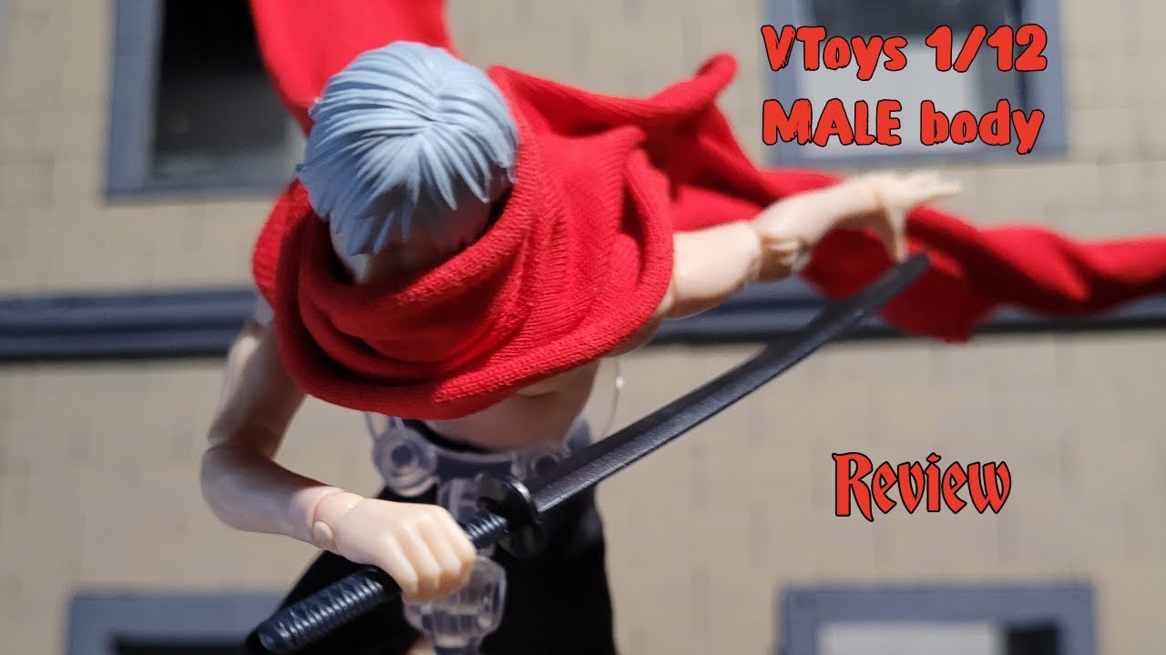 VToys 1/12 Male body Review