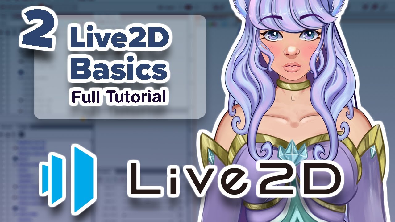 Live2D Full Guide and Tutorial [ Part 2/8 -Setting Up Your Rotators & Deformers ] 【VTuber/Artist】