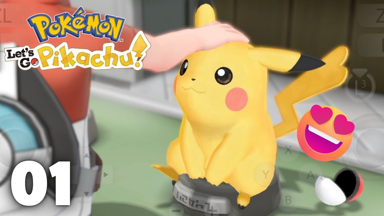 I CHOOSE YOU! PIKACHU! | Pokemon Let's go Pikachu ep-01 (HINDI)