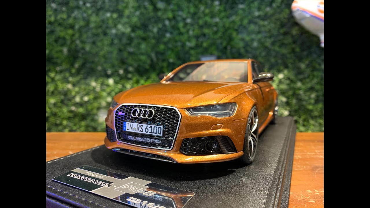 1/18 Motorhelix Audi RS6 Avant (C7) 2015 Brown MH012AB