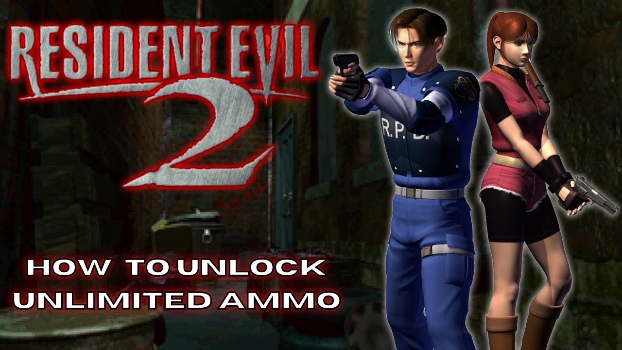 PS1 — Resident Evil 2: как разблокировать неограниченные боеприпасы (версия Dual Shock)