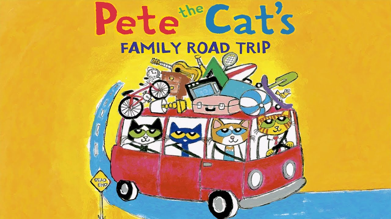 Pete the Cat's Family Road Trip | MyEzyPzy | English Story Book!!