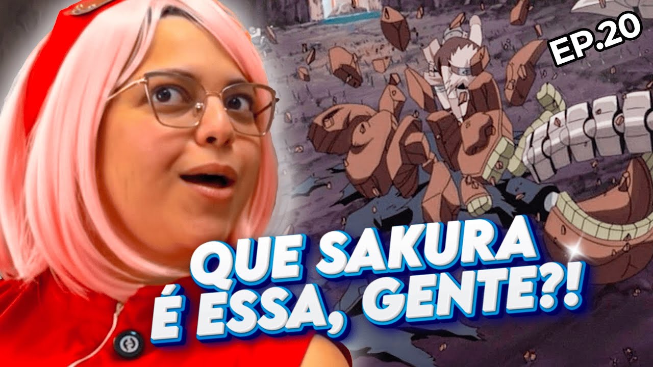 Sakura HUMILHA a Tchelli | React Naruto Shippuden EP 20