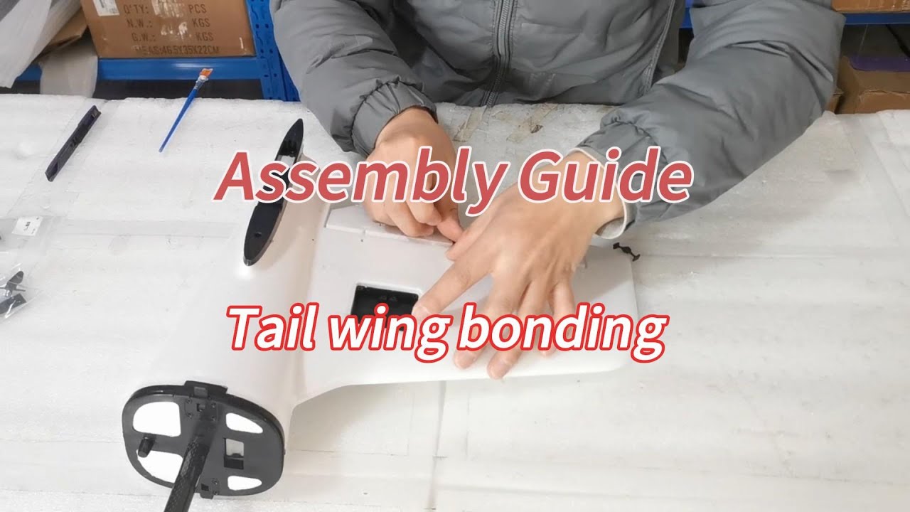 Striver mini4+2 VTOL Assembly Guide3- Tail wing bonding