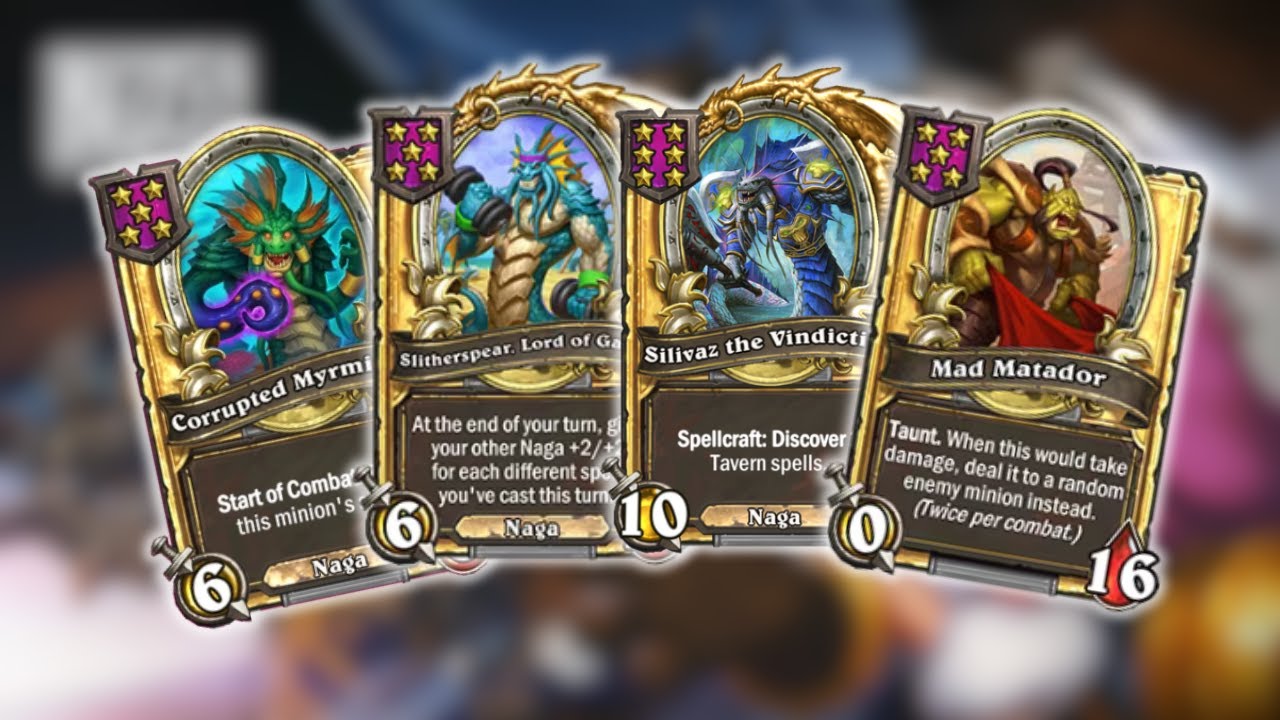 NAGA V.S DRAGONS ,SEASON 6 | HEARTHSTONE BATTLEGROUNDS