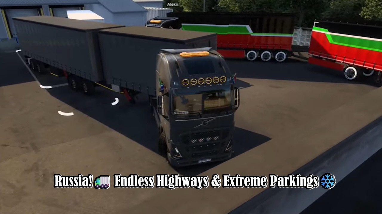 Through the Wild Roads of Russia! 🚛 Massive Convoy Adventure | ETS2 LIVE  - 82