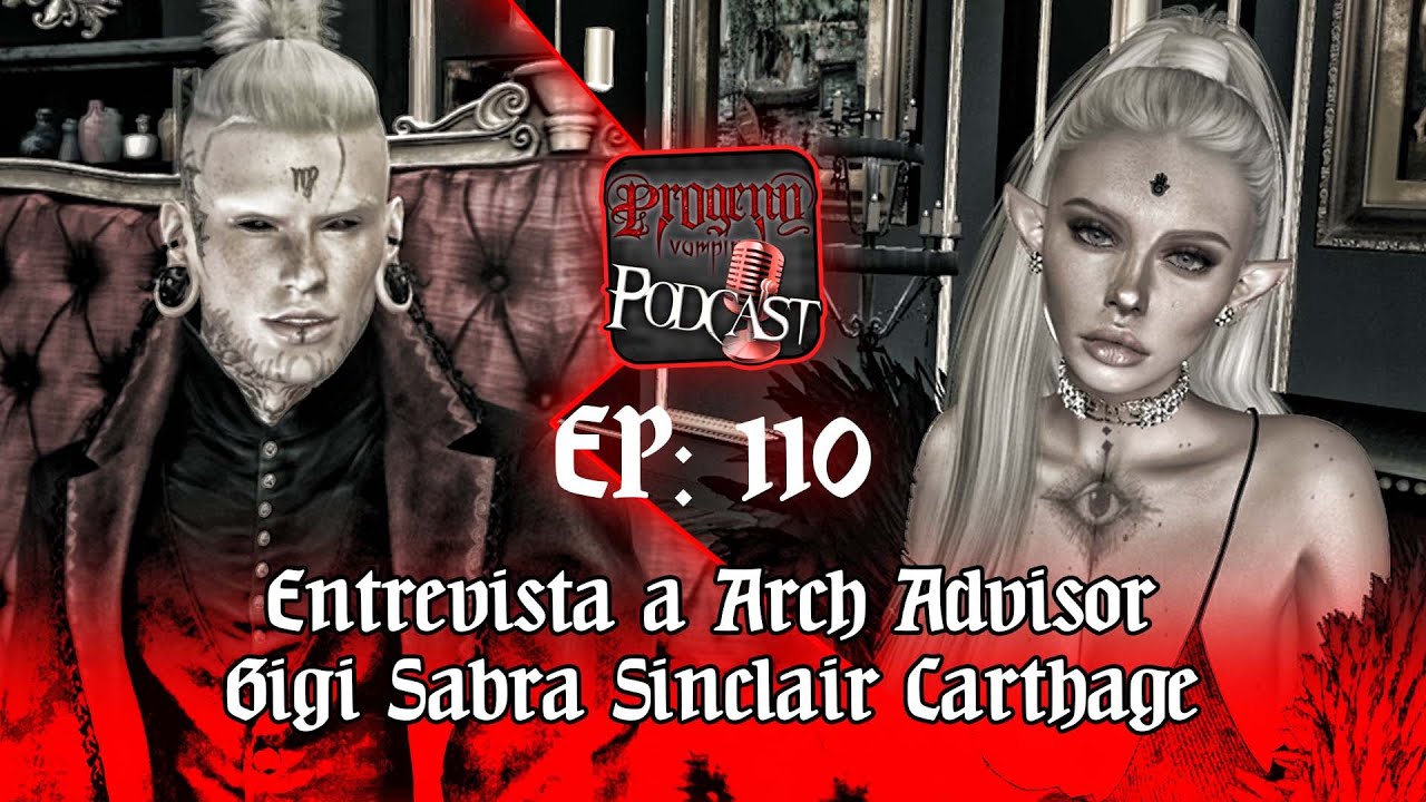 Episodio 110 -🔮🦇 Entrevista a AA Gigi Sabra Sinclair Carthage 🦇🔮