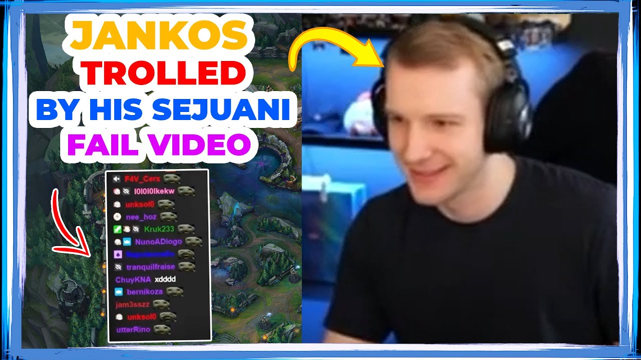 Jankos TROLLED by His Sejuani FAIL Video [CLASSIC]