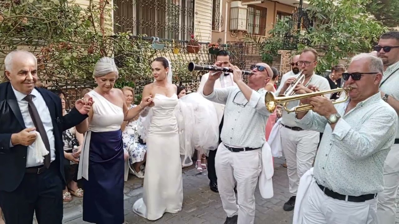 Nergiz Düğün.. Çamdibi bandosu.. Metin  Abimizin Kızı Simay & Anıl Damat
