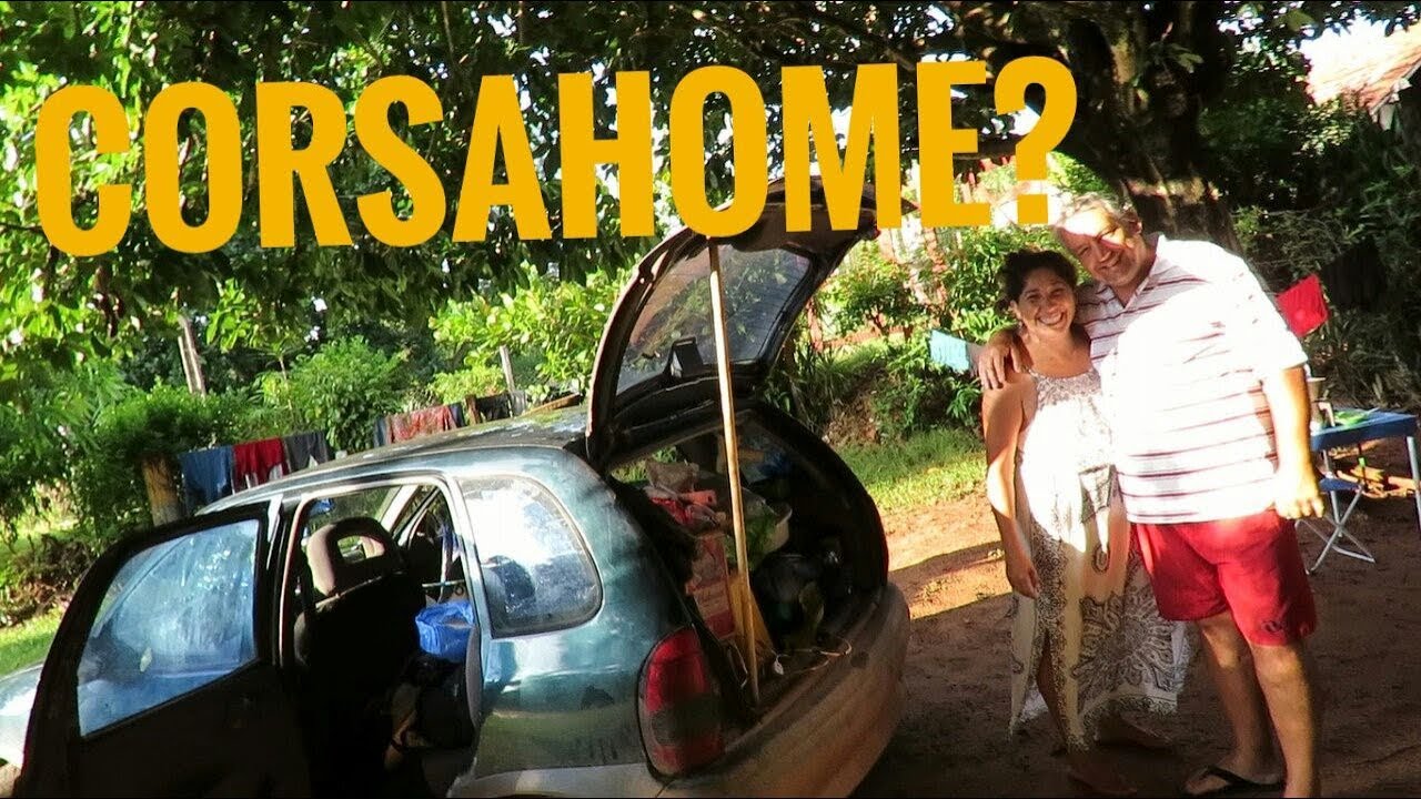 CASAL VIAJA PELO MUNDO EM UM CORSA - FAMILIA PILUÁ - VIAJANTES DE KOMBIHOME