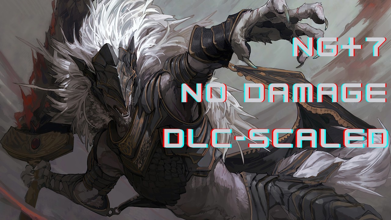 Maliketh, the Black Blade (No Damage, NG+7, DLC-Scaled, No Parry) - Elden Ring