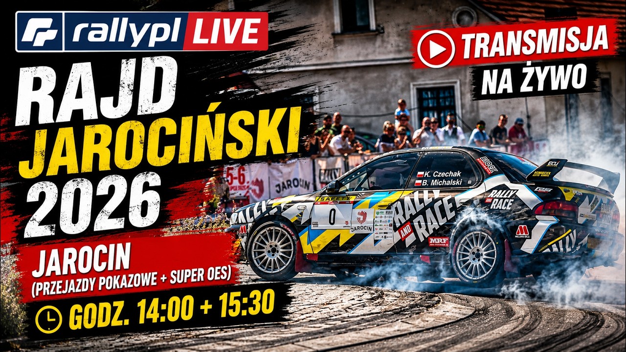 🎥 LIVE: 4. Rally And Race Rajd Jarociński - OS7 Jarocin