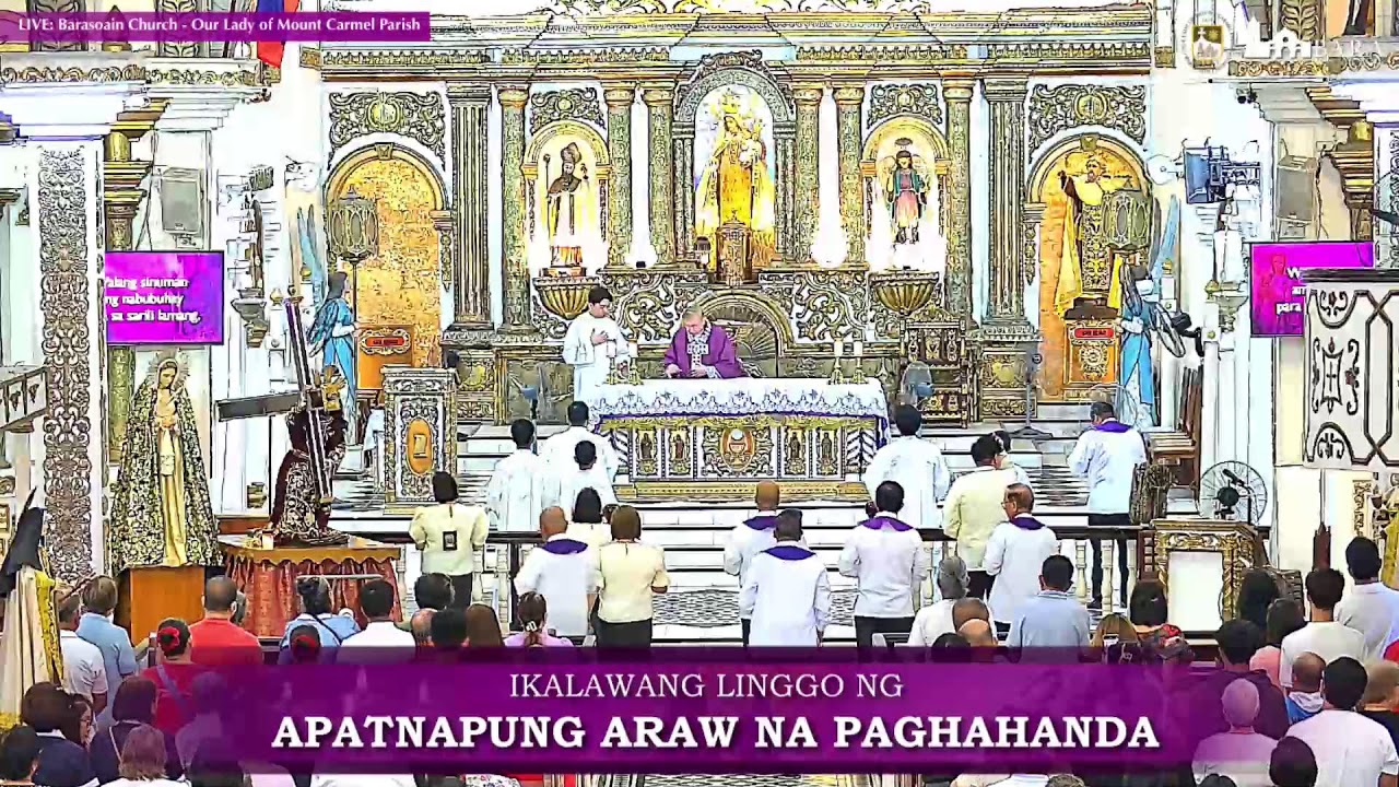 #𝗠𝗜𝗦𝗔𝗕𝗮𝗿𝗮𝘀𝗼𝗮𝗶𝗻 Live mula sa Parokya ng Nuestra Señora del Carmen - Simbahan ng Barasoain | 06:00 N.U