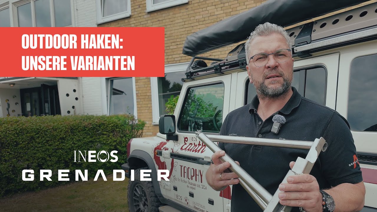 Outdoorhaken beim INEOS Grenadier - Unsere Zubehörvarianten