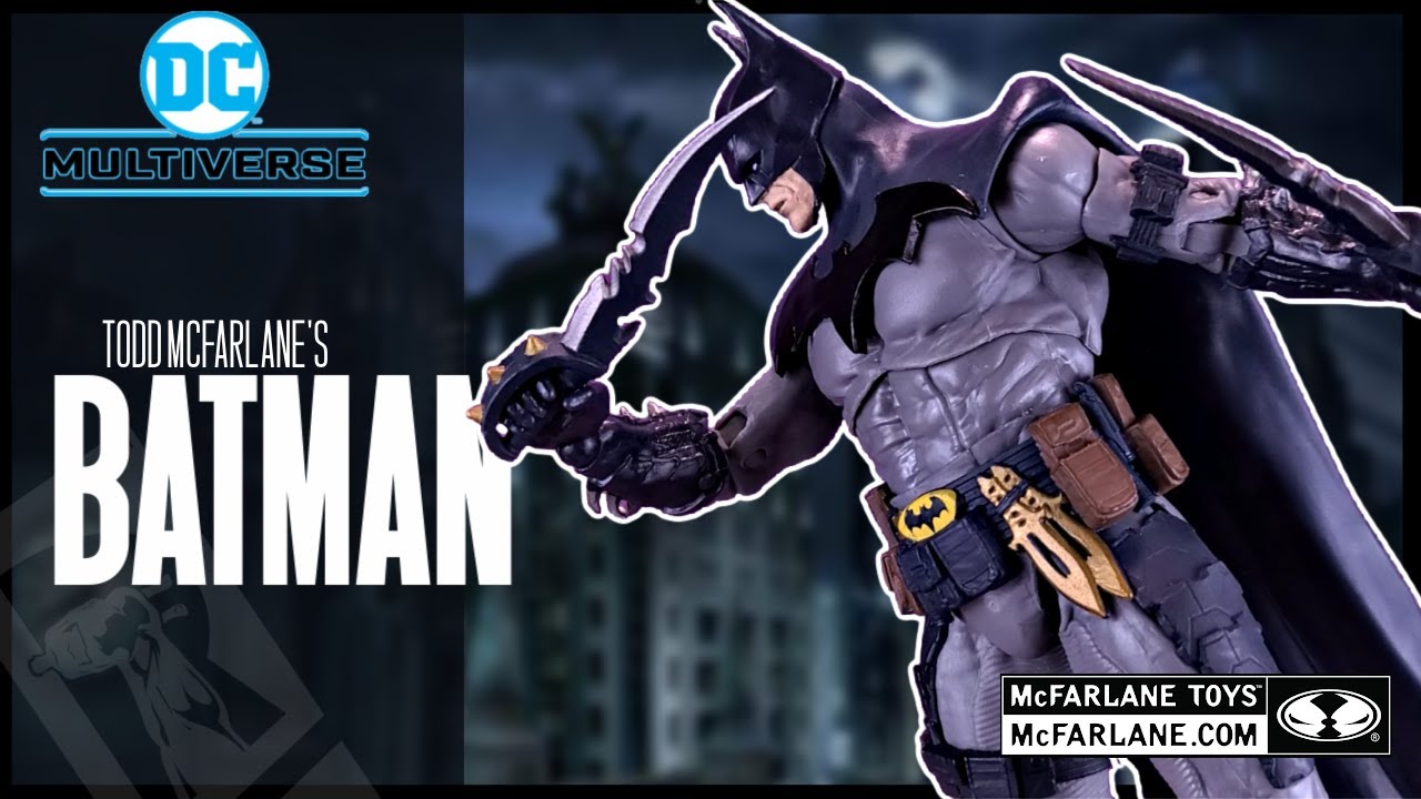 McFarlane Toys DC Multiverse Todd McFarlane's Batman Figure Review