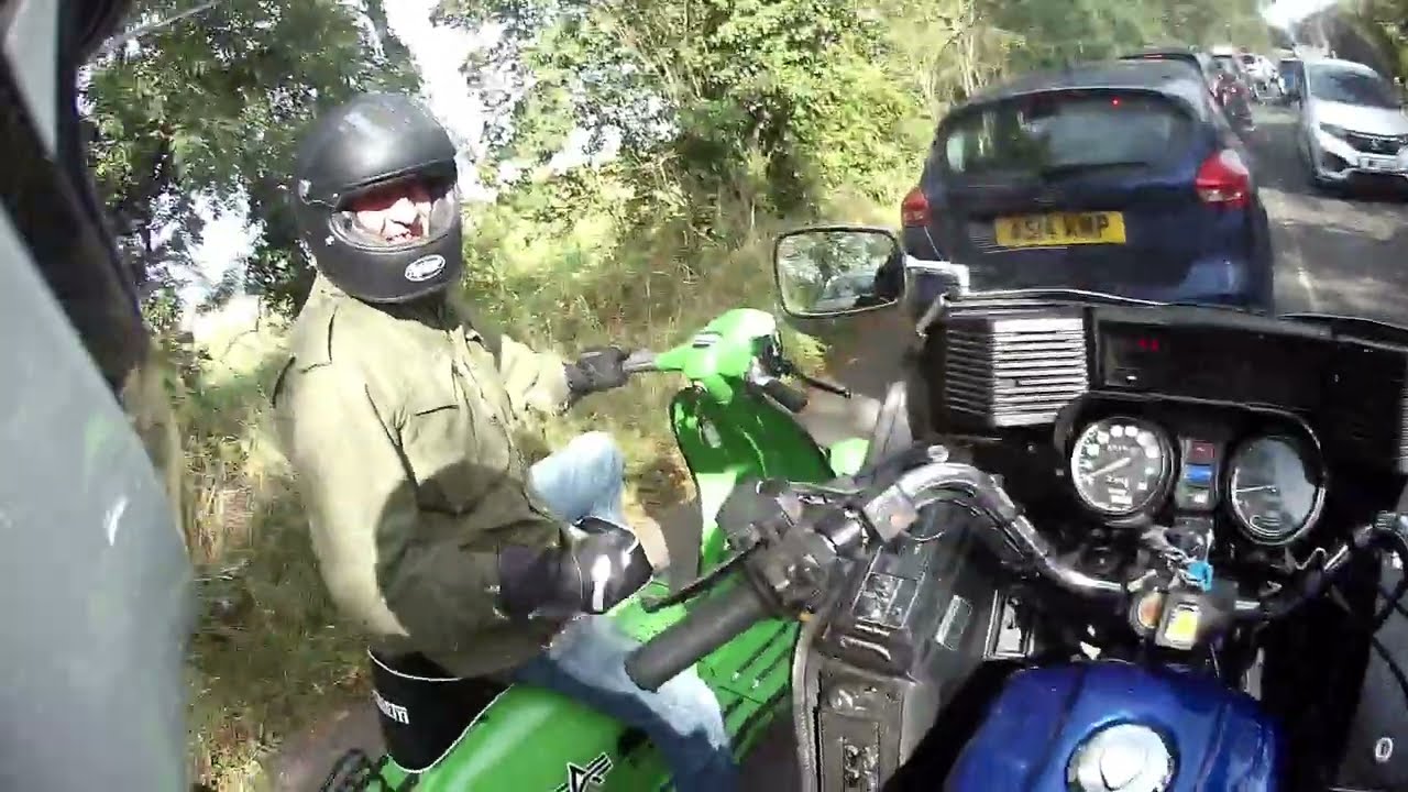 Honda GL650 Silverwing vs Lambretta GP125