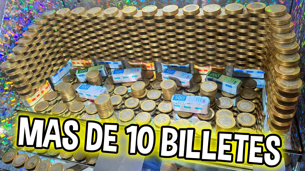 Nos ganamos una CANTIDAD INCREIBLE DE BILLETES en esta #coinpusher #youtube #viral