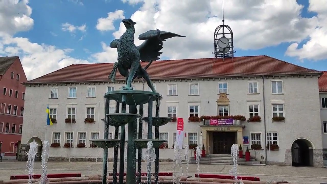 Anklam - na rynku