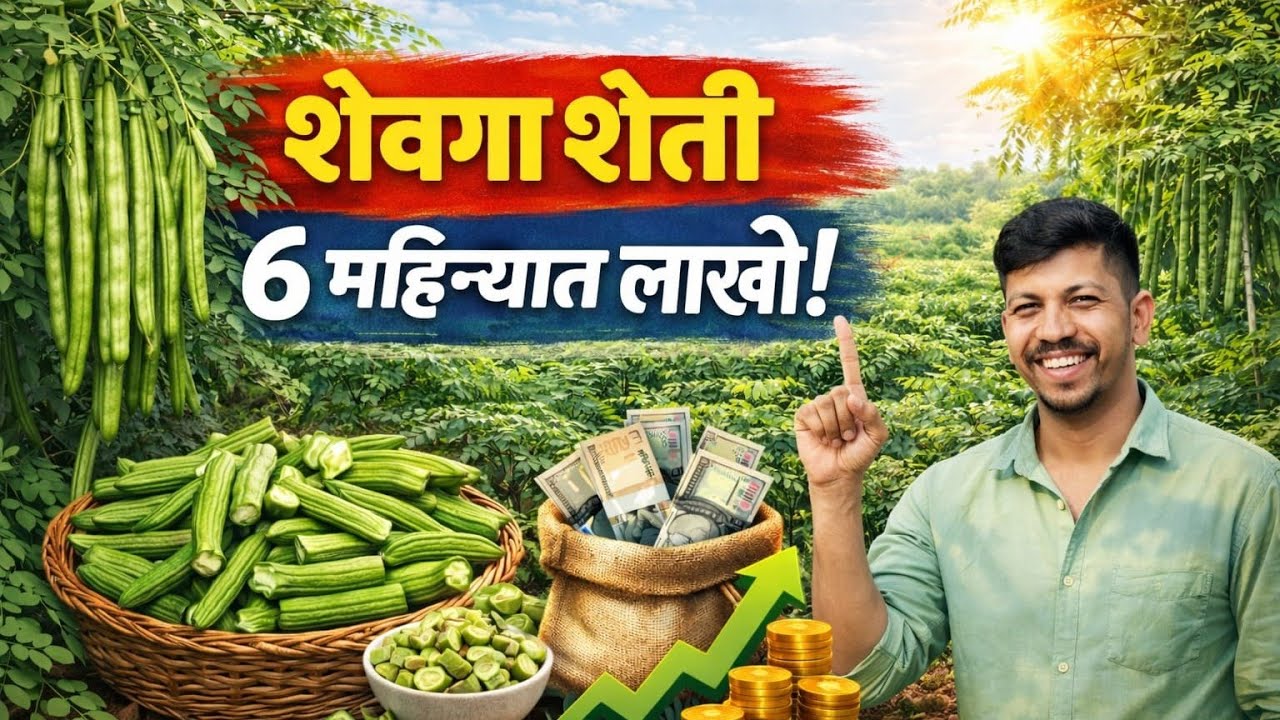  एकदा लागवड, वर्षानुवर्षे कमाई; शेवगा शेतीची संपूर्ण माहिती