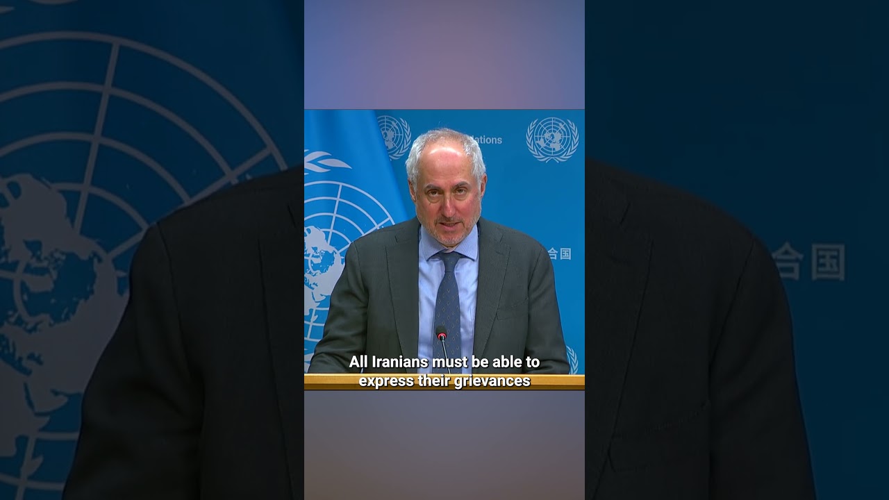 UN chief shocked by the #violence against protesters in #Iran