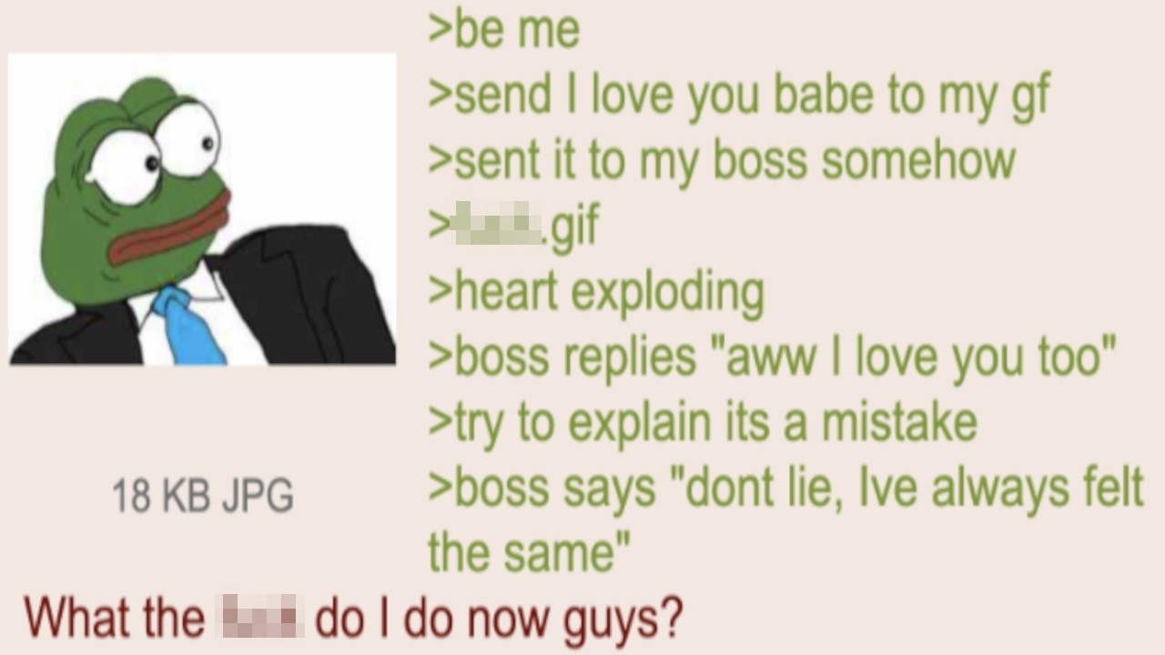 4chan Greentexts : Anon's Life is Just a Parade of Cringe...