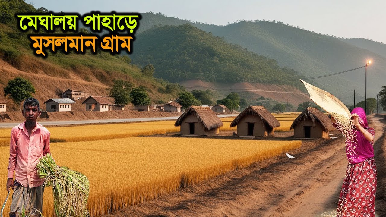 মেঘালয় পাহাড়ের কোলে বাঙালি মুসলমানদের গ্রামীণ জীবন| West Laxmikura| Garo Hills Series EP04