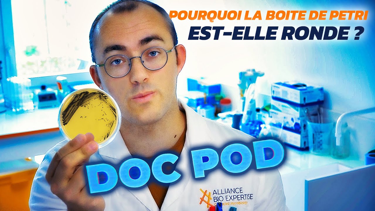 Pourquoi la boite de Petri est-elle ronde ?