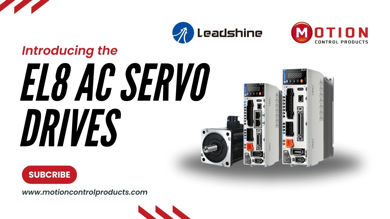 Unlock Precision with Leadshine EL8 Series AC Servo Drives | Motion Control Solutions
