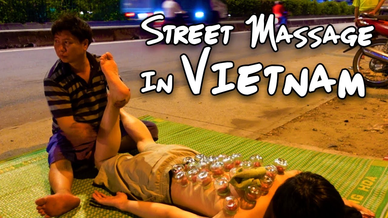 2$ Cheap Street Massage in Vietnam, Ho Chi Minh Night Highway ASMR