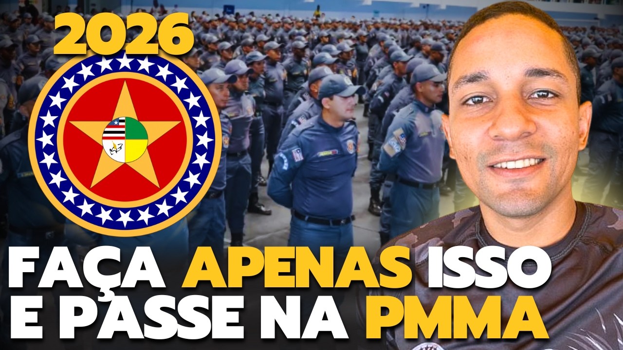 MAPA DA APROVAÇÃO PMMA 2026: O Passo a Passo Que Ninguém Te Mostrou!