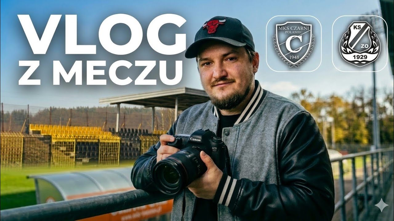 Czarni Połaniec - KSZO Ostrowiec POV vlog fotografa