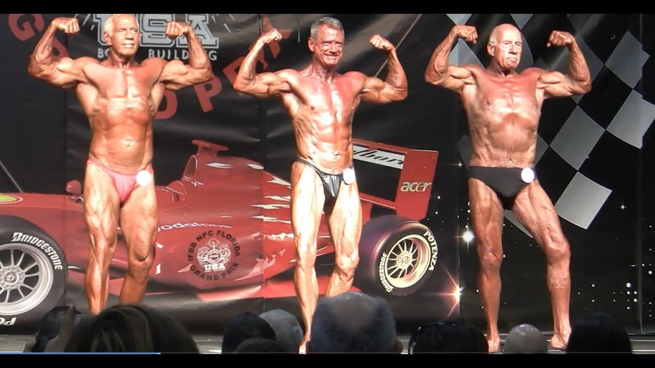 60+ Men's Masters Bodybuilding 2016 NPC Florida Grand Prix