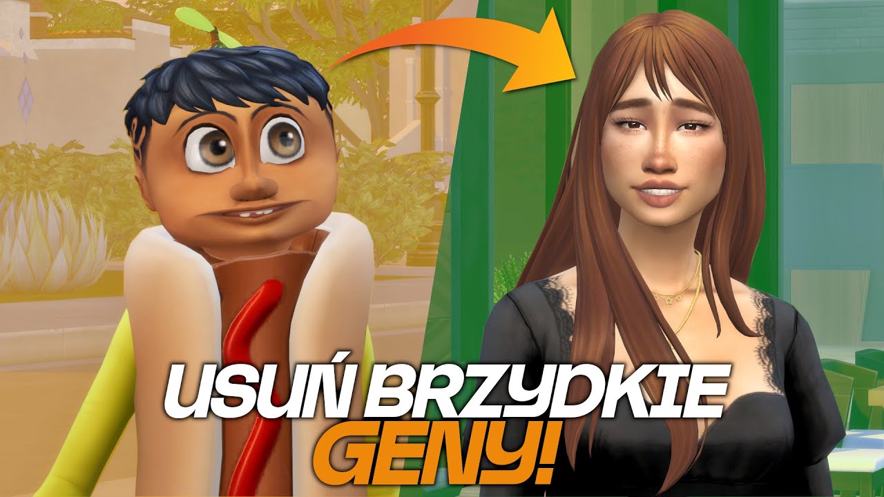 CZY DAM RADĘ USUNĄĆ BRZYDKIE GENY WYMYŚLONEGO PRZYJACIELA w SIMS 4?