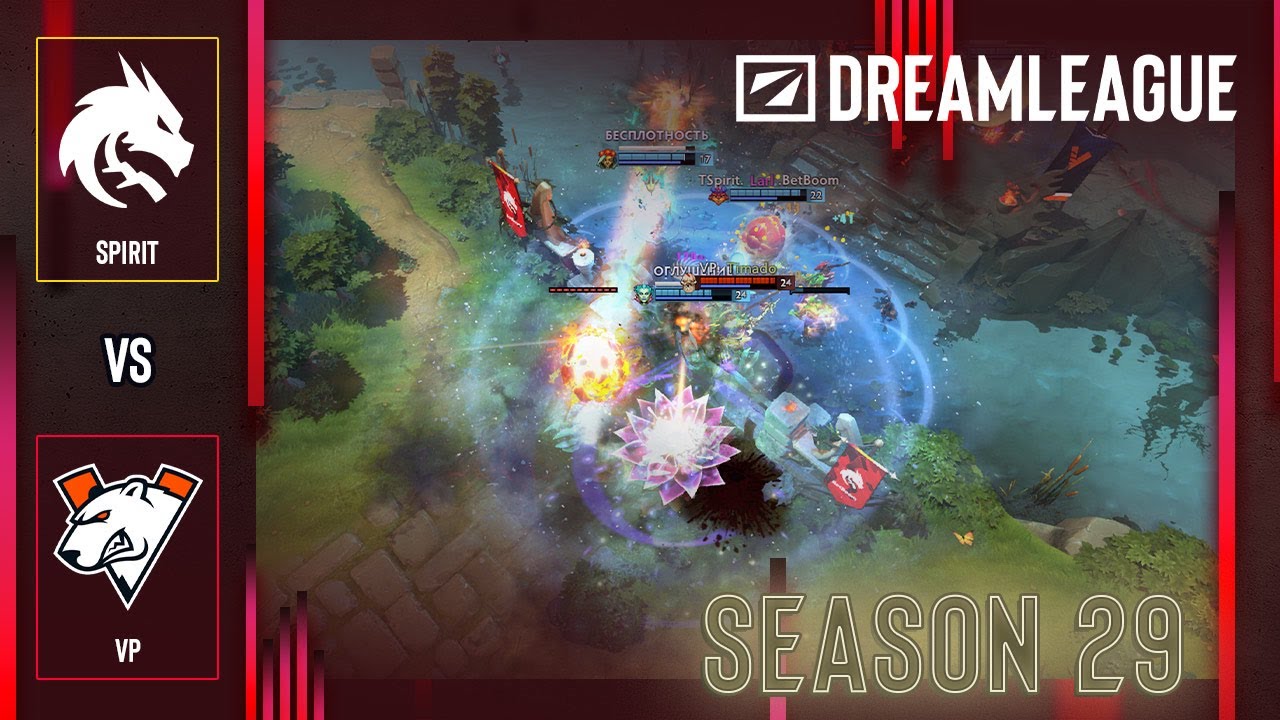 VIRTUS.PRO vs SPIRIT - HIGHLIGHTS - DreamLeague S29