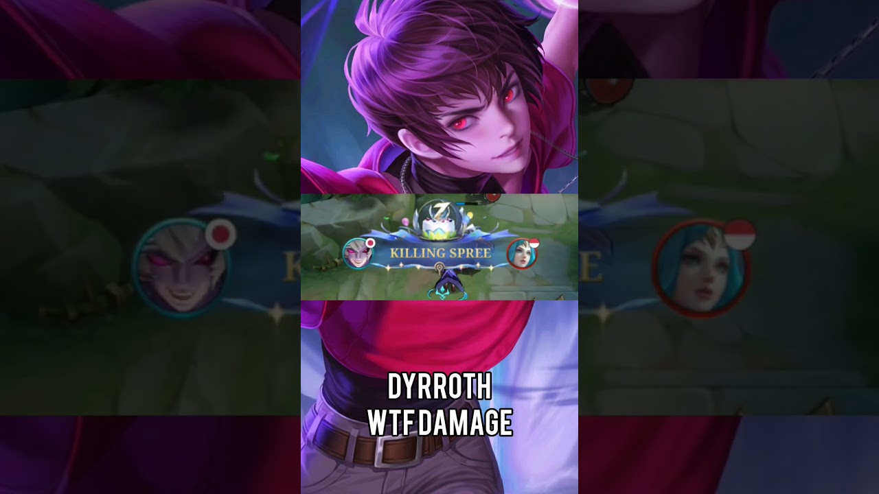 DYRROTH WTF DAMAGE #dyrroth #mlbb #gameplay #tutorial #yondaime