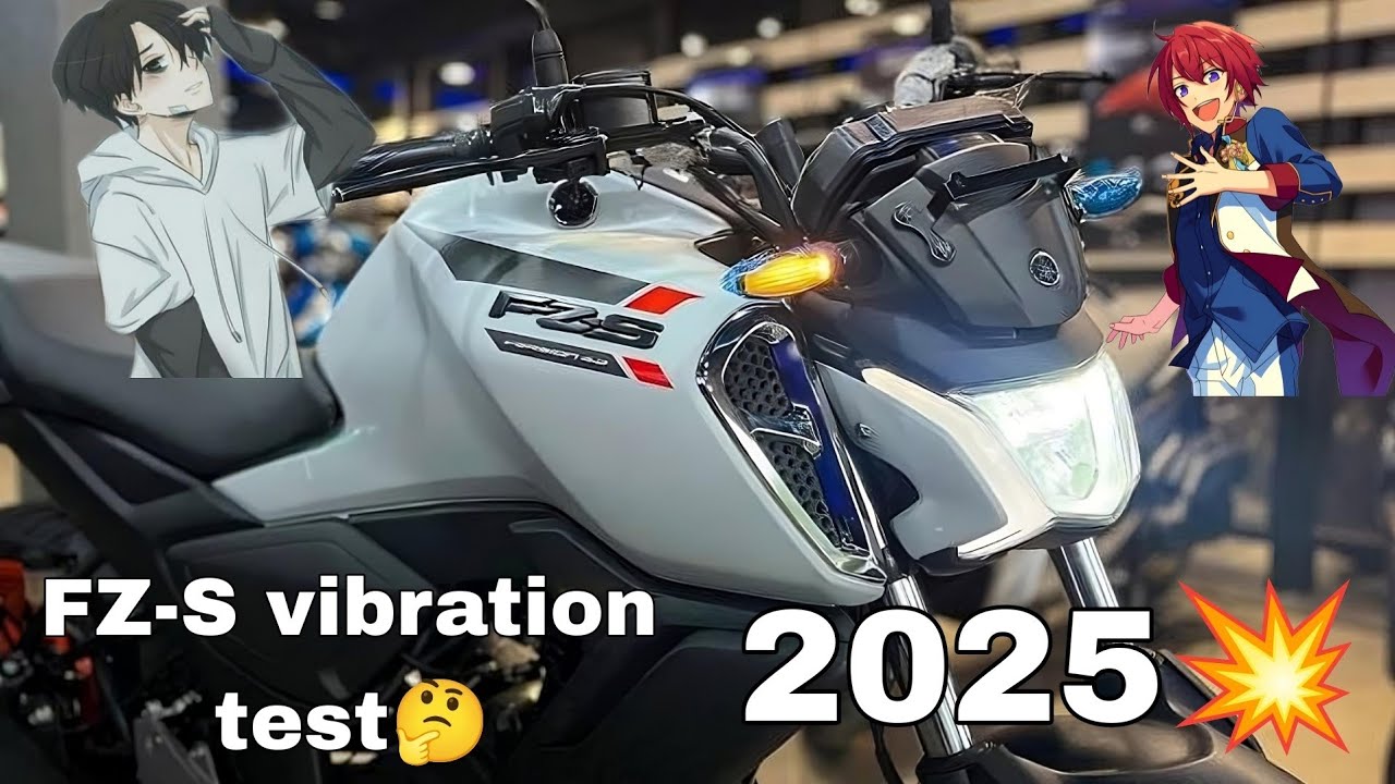 Yamaha FZS Vibration Test || #bike #yamahafz #vibration #reviewbaron #2025