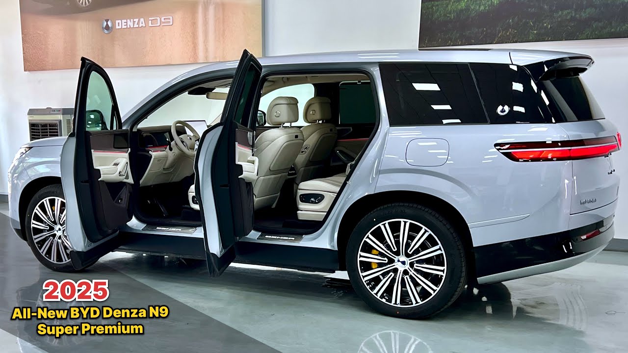 Новинка 2025 года! BYD DENZA N9 DMi Super Premium — демонстрируя высочайшую производительность